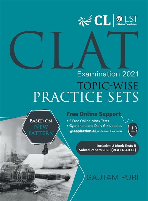 CLAT 2021 Topic-Wise Practice Sets (Paperback)