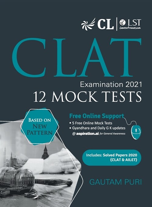 Clat 2021 12 Mock Tests (Paperback)