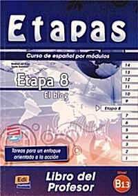 Etapas Level 8 El Blog - Libro del Profesor + CD [With CDROM] (Paperback)