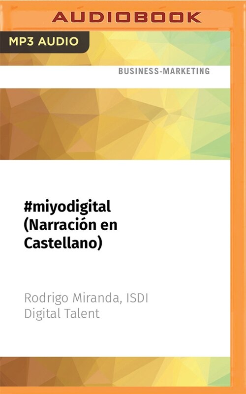 #miyodigital (Narraci? En Castellano) (MP3 CD)