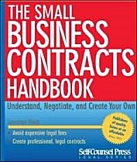 The Small-Business Contracts Handbook [With CDROM] (Paperback)
