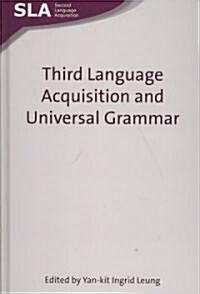 Third Language Acquisition and Universal Grammar (Hardcover)