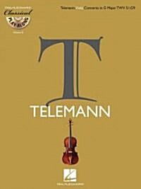 Telemann: Viola Concerto in G Major, TWV 51: G9 [With CD (Audio)] (Paperback)