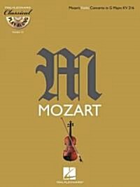 Mozart: Violin Concerto in G Major, KV216 [With CD (Audio)] (Paperback)