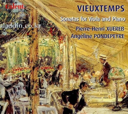 [수입] Vieuxtemps : Sonatas For Viola And Piano