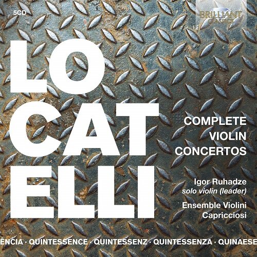 [수입] 로카텔리 : 바이올린 협주곡 전곡 [5CD]