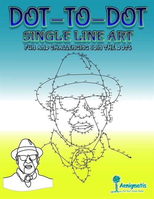 Dot-To-Dot Single Line Art: Fun and challenging join the dots (Paperback)