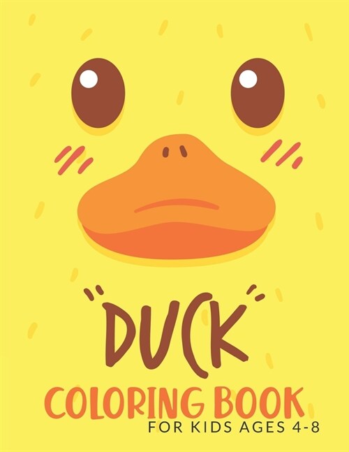 Duck Coloring Book for Kids Ages 4-8 (Paperback)
