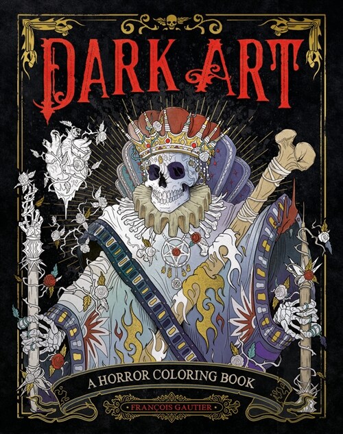 Dark Art: A Horror Coloring Book (Paperback)