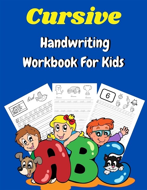 Cursive Handwriting Workbook For Kids (Paperback)