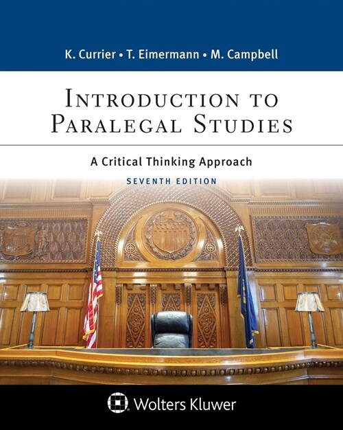 Introduction to Paralegal Studies: A Critical Thinking Approach [Connected eBook with Study Center] (Paperback, 7)