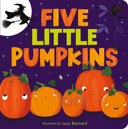 [중고] Five Little Pumpkins: A Rhyming Pumpkin Book for Kids and Toddlers (Board Books)