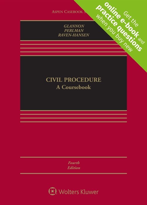 Civil Procedure: A Coursebook [Connected eBook with Study Center] (Hardcover, 4)