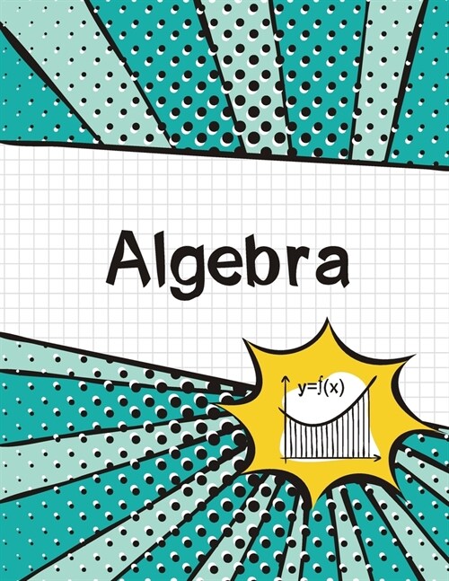 Algebra Graph Paper Notebook: (Large, 8.5x11) 100 Pages, 4 Squares per Inch, Math Graph Paper Composition Notebook for Students (Paperback)