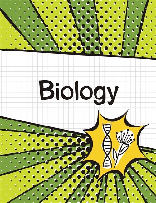Biology Graph Paper Notebook: (Large, 8.5x11) 100 Pages, 4 Squares per Inch, Science Graph Paper Composition Notebook for Students (Paperback)