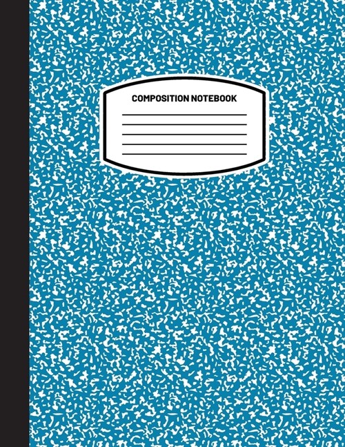 Classic Composition Notebook: (8.5x11) Wide Ruled Lined Paper Notebook Journal (Blue Gray) (Notebook for Kids, Teens, Students, Adults) Back to Scho (Paperback)