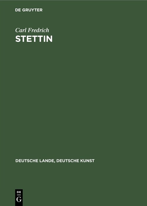 Stettin (Hardcover, Aus Pommern; 3)