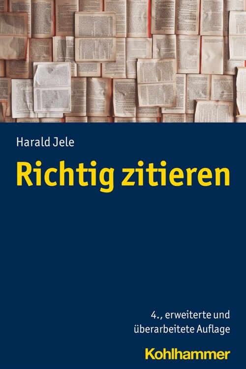 Richtig Zitieren (Paperback, 4)