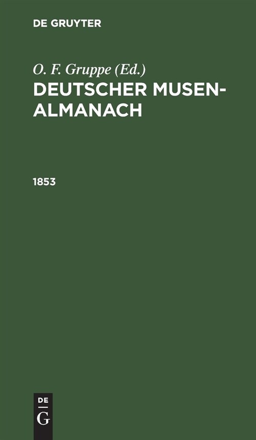 1853 (Hardcover, Reprint 2020)