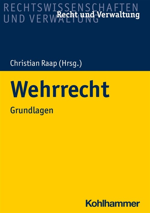 Wehrrecht: Grundlagen (Paperback)