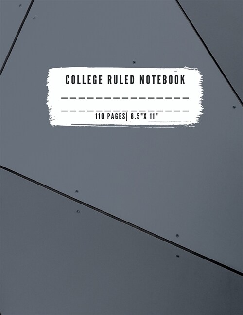 College Ruled Notebook: College Ruled Notebook for Writing for Students and Teachers, Girls, Kids, School that fits easily in most purses and (Paperback)