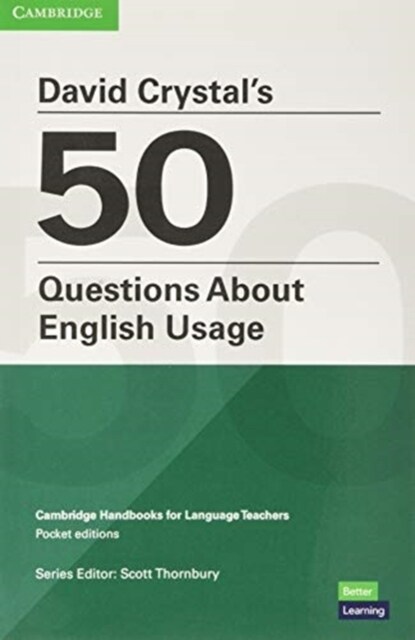 David Crystals 50 Questions About English Usage Pocket Editions (Paperback)