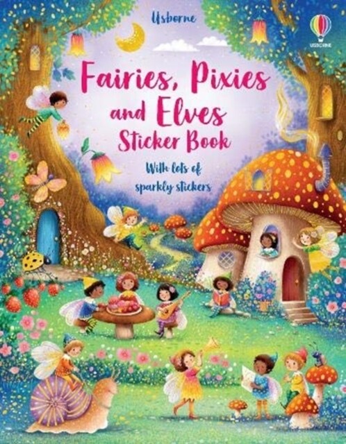 Fairies, Pixies and Elves Sticker Book (Paperback)