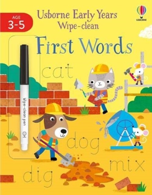 Early Years Wipe-Clean First Words (Paperback, UK 2020)