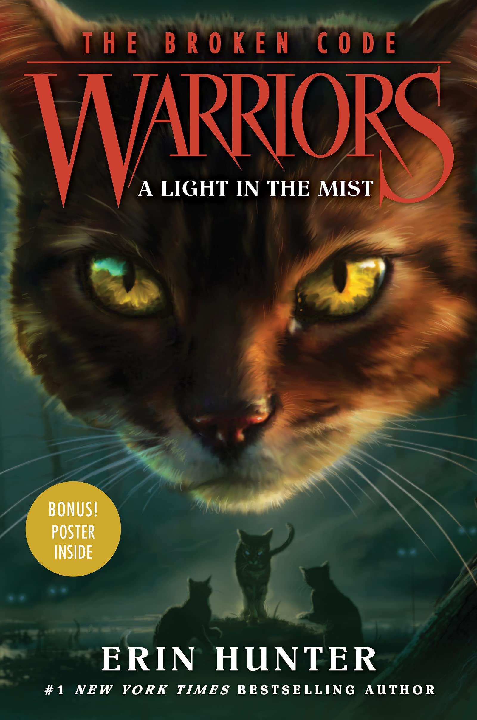 [중고] Warriors: The Broken Code #6: A Light in the Mist (Hardcover)