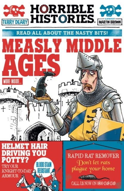 Measly Middle Ages (newspaper edition) (Paperback)