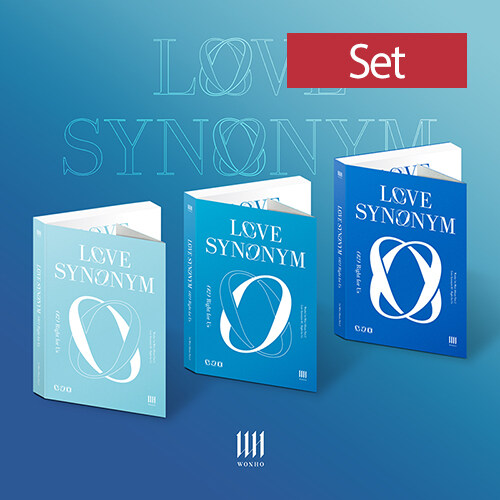 [SET] 원호 - 미니 1집 Part.2 Love Synonym #2 : Right for Us [1+2+3 Ver.]