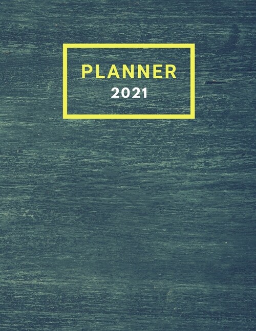 Planner 2021: Monthly Planner 7 Day Planner Budget Planner 150 pages 8.5x11 (Paperback)