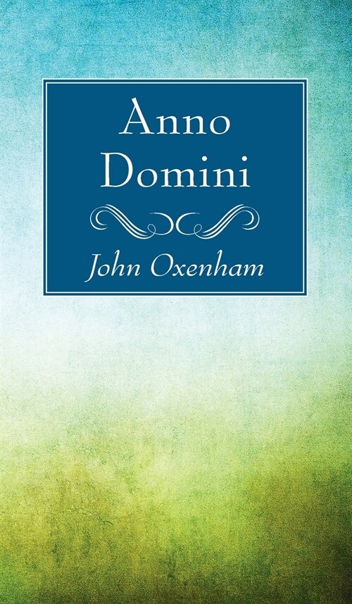 Anno Domini (Hardcover)