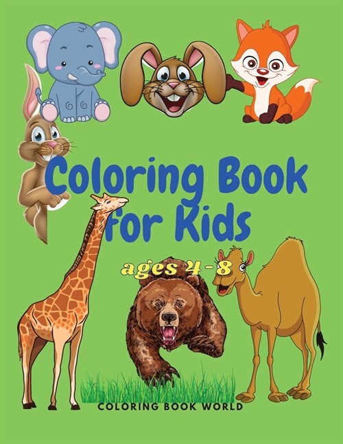 Coloring Book for Kids Ages 4-8 (Paperback)