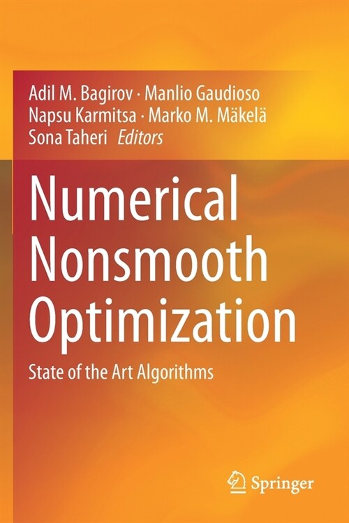 Numerical Nonsmooth Optimization: State of the Art Algorithms (Paperback, 2020)
