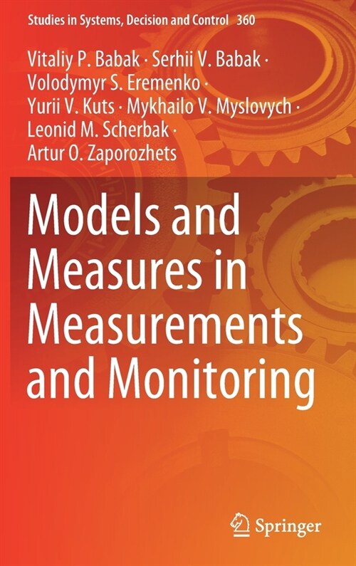 Models and Measures in Measurements and Monitoring (Hardcover)