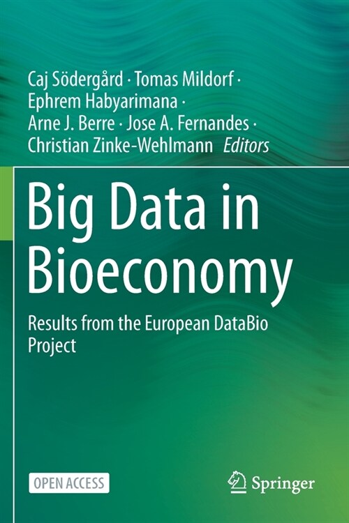 Big Data in Bioeconomy: Results from the European Databio Project (Paperback, 2021)