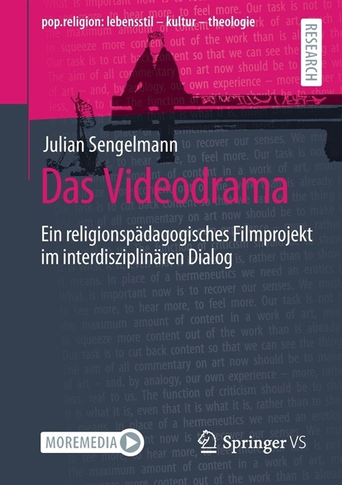 Das Videodrama: Ein Religionsp?agogisches Filmprojekt Im Interdisziplin?en Dialog (Paperback, 1. Aufl. 2021)