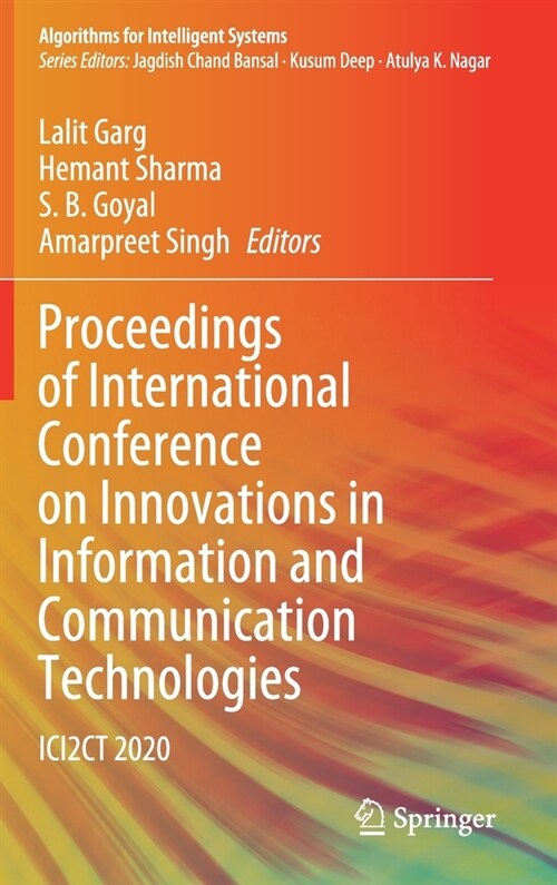 Proceedings of International Conference on Innovations in Information and Communication Technologies: Ici2ct 2020 (Hardcover, 2021)
