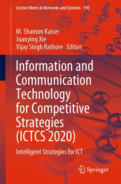 Information and Communication Technology for Competitive Strategies (Ictcs 2020): Intelligent Strategies for Ict (Paperback, 2021)