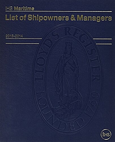 List of Shipowners & Managers (Hardcover)