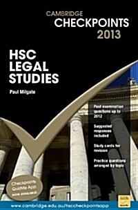 Cambridge Checkpoints HSC Legal Studies 2013 (Paperback, Study Guide)