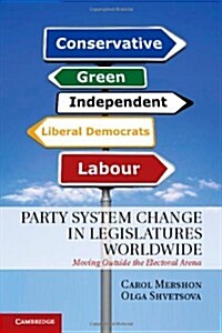 Party System Change in Legislatures Worldwide : Moving Outside the Electoral Arena (Hardcover)