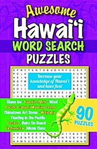 Awesome Hawaii Word Search Puz (Paperback)