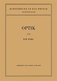 Einf?rung in Die Optik (Paperback, 8, 8. Aufl. 1948)