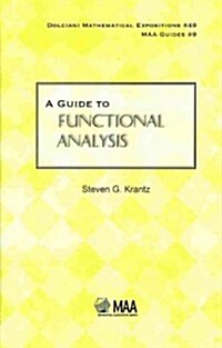 A Guide to Functional Analysis (Hardcover)