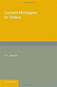 Menippus Et Timon (Paperback)