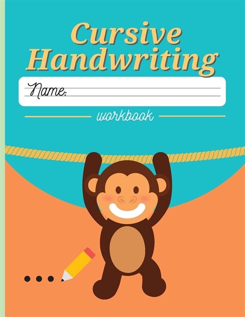 Cursive Handwriting Workbook: Cursive Writing Practice Book for Kids with Magic Calligraphy abc, Contains handwriting practice paper - Calligraphy W (Paperback)