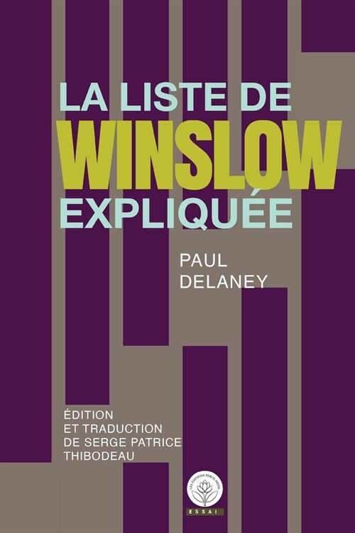 La liste de Winslow expliqu? (Paperback)