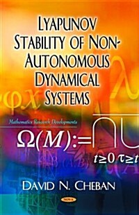 Lyapunov Stability of Non-Autonomous Dynamical Systems (Hardcover)
